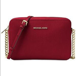 Michael Kors red crossbody New